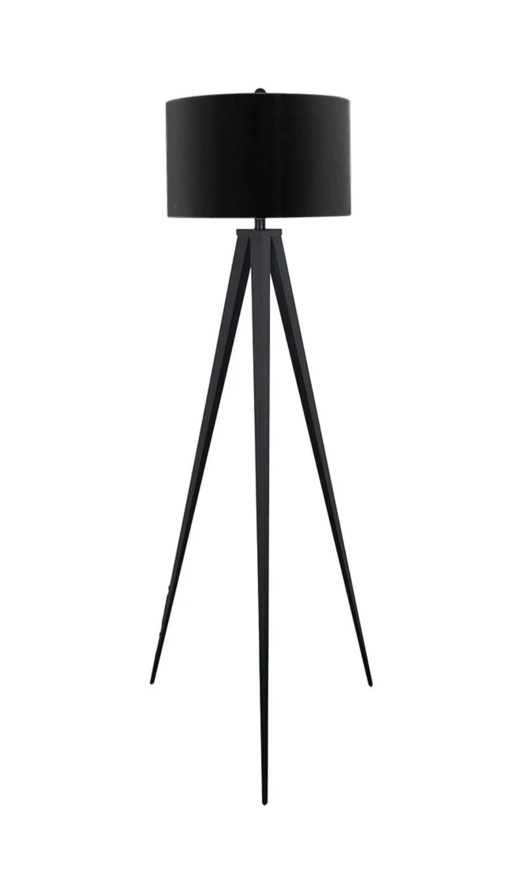 Wooden floor lamp
