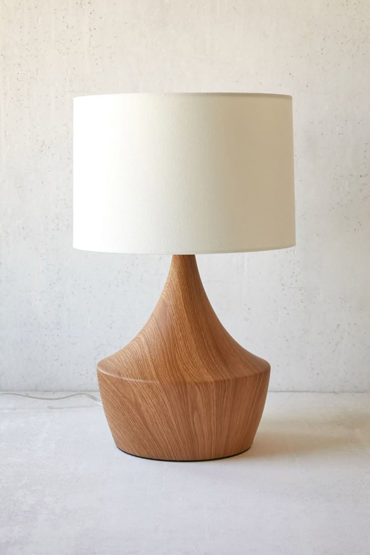 Wooden floor lamp Mini